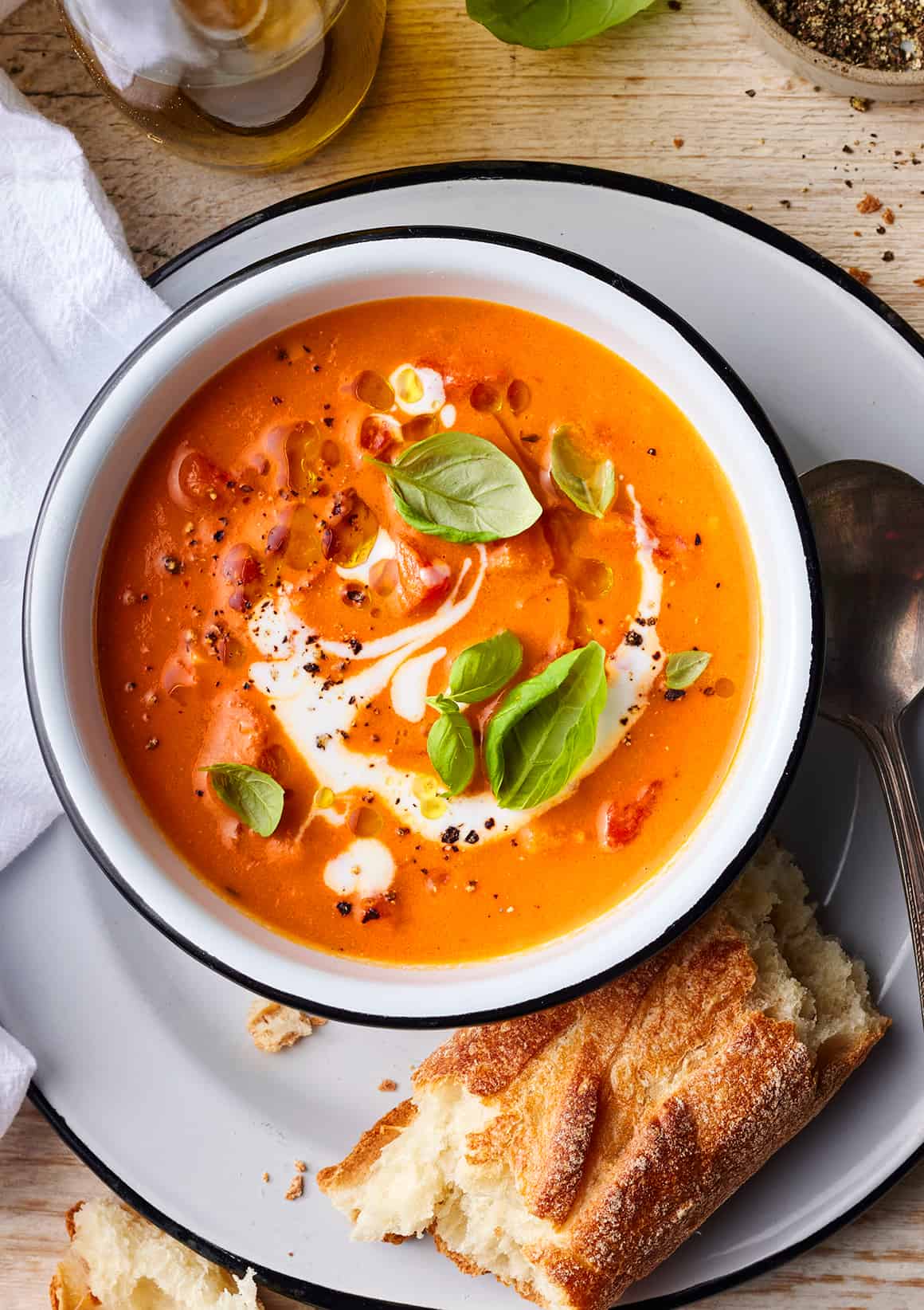 Classic Tomato Basil Soup